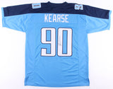 Jevon Kearse Signed Tennessee Titans Jersey (JSA COA) 3xPro Bowl Defensive End