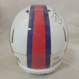 JIM KELLY SIGNED BUFFALO BILLS F/S SPEED AUTHENTIC HELMET BECKETT QR