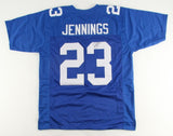 Rashad Jennings Signed Giants Jersey (JSA COA) Running Back