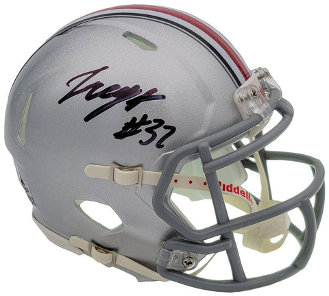 TREVEYON HENDERSON AUTOGRAPHED OHIO STATE SPEED MINI HELMET BECKETT 202075