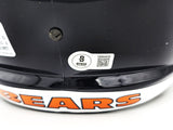 BRIAN URLACHER AUTOGRAPHED BEARS BLUE FULL SIZE HELMET HOF 18 BECKETT 230259