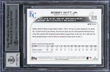 Royals Bobby Witt Jr. Signed 2022 Topps Update #US100 RC Card Auto 10! BAS Slab