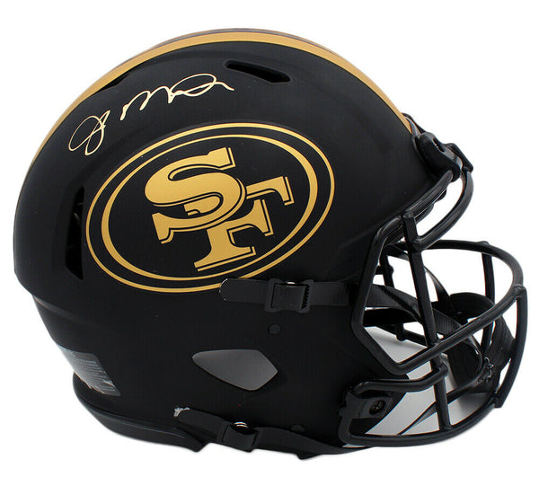 Joe Montana Signed San Francisco 49ers Speed Authentic Eclipse NFL Helmet