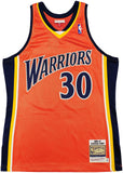 WARRIORS STEPHEN CURRY AUTOGRAPHED M&N 2009-10 JERSEY ASSASSIN BECKETT 234960