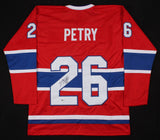 Jeff Petry Signed Montreal Canadiens Custom on Ice style Jersey (Beckett COA)