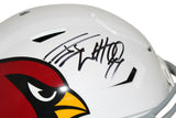 JJ Watt Autographed Arizona Cardinals Authentic Speed Flex Helmet JSA 35064