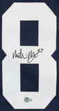 Notre Dame Michael Mayer Authentic Signed Navy Blue Pro Style Jersey BAS Witness