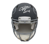 Andre Johnson Signed Houston Texans Speed Authentic Slate Helmet w/ Insc.