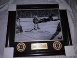 Bobby Orr Bruins Autographed Photo Custom Framed to 20x24 Great North Road