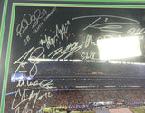 SUPER BOWL CHAMP SEAHAWKS AUTOGRAPHED FRAMED 16X20 PHOTO 26 SIGS MCS 90706