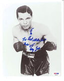 Tony Zale Autographed Signed 8x10 Photo PSA/DNA #S48187