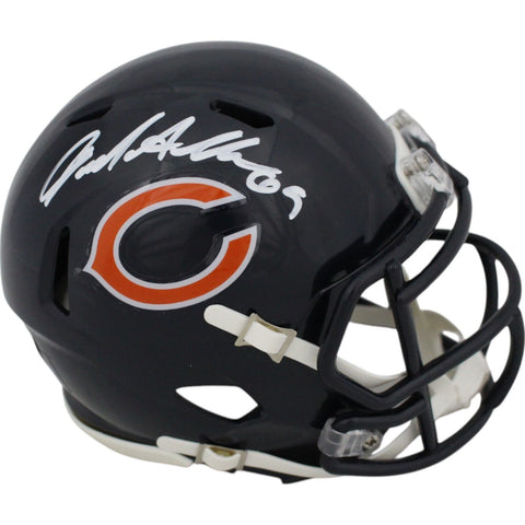 Jared Allen Autographed/Signed Chicago Bears Speed Mini Helmet Beckett 48701