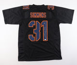 Justin Simmons Signed Denver Broncos Black Color Rush Jersey (JSA COA)All Pro DB
