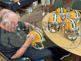 Brett Favre, Jerry Kramer & 5 Multi-Signed Green Bay Packers Speed Auth Helmet