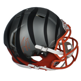 Joe Burrow Autographed Bengals Flash Custom 'Drip' Authentic Helmet Fanatics