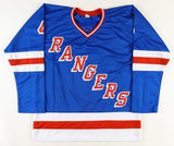 Ron Greschner Signed New York Rangers Jersey "Rangers Captain" (Beckett)