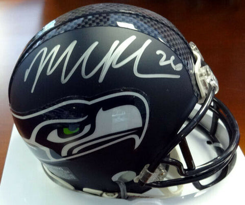 MICHAEL ROBINSON AUTOGRAPHED SIGNED SEATTLE SEAHAWKS MINI HELMET MCS HOLO 78971