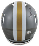 Saints Alvin Kamara "LKA" Signed Flash Full Size Speed Proline Helmet BAS Wit