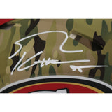 George Kittle Autographed San Francisco 49ers Pro Camo Helmet Beckett 46428