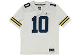 TOM BRADY Autographed Michigan Wolverines Jordan Brand Game Jersey FANATICS