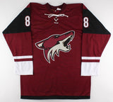 Jamie McGinn Signed Arizona Coyotes Jersey (Beckett) NHL Career 2007-present