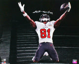 Antonio Brown Signed Buccaneers 16x20 Spotlight Photo-Beckett W Hologram *White