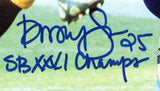 Dorsey Levens Signed Green Bay Packers Unframed 8x10 High Stepping Photo w/Insc