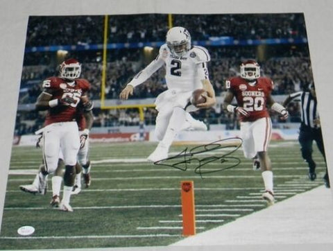 JOHNNY MANZIEL AUTOGRAPHED SIGNED TEXAS A&M AGGIES COTTON BOWL 16x20 PHOTO JSA