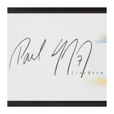 PAUL COFFEY Autographed "The Show" 46 x 20 Framed Lithograph UDA