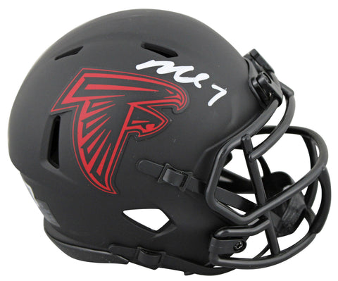 Falcons Michael Vick Authentic Signed Eclipse Speed Mini Helmet BAS Witnessed