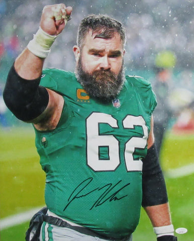 Jason Kelce Signed/Autographed 16x20 Photo Philadelphia Eagles JSA 191281