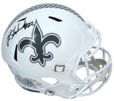 Rashid Shaheed Autographed Saints 2024 STS Full Size Speed Helmet Beckett