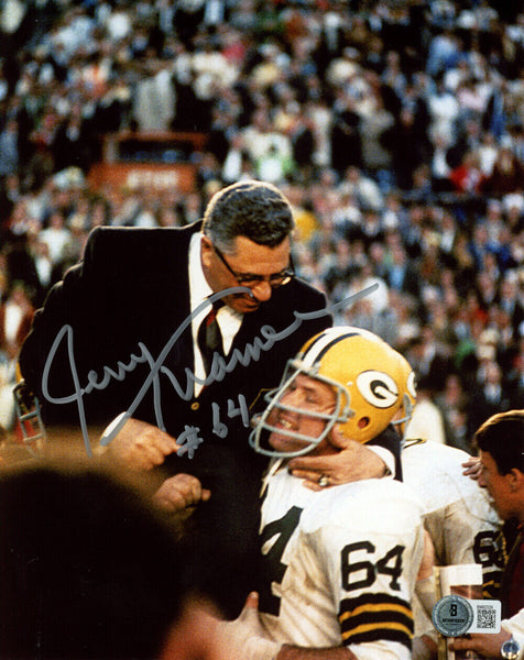 Jerry Kramer Autographed Green Bay Packers 8x10 Photo Beckett 47862