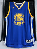 GOLDEN STATE WARRIORS #30 STEPHEN CURRY SIGNED ADIDAS SWINGMAN JERSEY PSA DNA