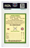 Aramis Ramirez Signed Cubs 2003 Fleer Tradition Update Baseball Card #78 - (PSA)