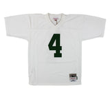 Brett Favre Signed Green Bay Packers Mitchell & Ness White Jersey