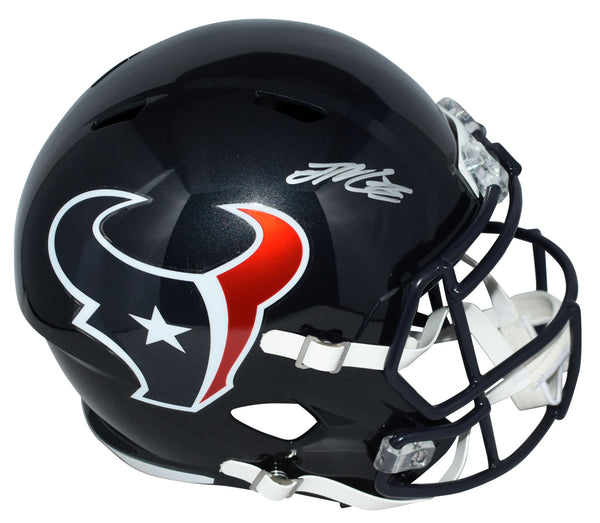 JOE MIXON AUTOGRAPHED HOUSTON TEXANS FULL SIZE SPEED HELMET BECKETT