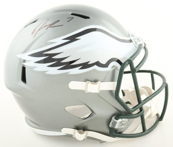 Haason Reddick Philadelphia Eagles Autographed Signed Flash Mini-Helmet Beckett