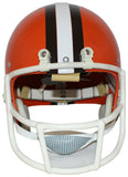 Ozzie Newsome Signed Cleveland Browns Custom Kralite RK Helmet 2 Insc JSA 31888