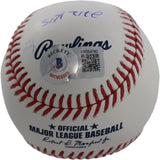 Jim Palmer Signed Baltimore Orioles OML Baseball 4 STAT Beckett 44487