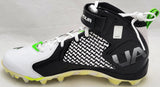 Russell Wilson Autographed Under Armor Cleats Seahawks Size 12.5 RW Holo 42126