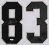 Willie Gault Signed Oakland Raiders Jersey (JSA COA) Super Bowl XX Champion W.R.