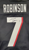 BIJAN ROBINSON SIGNED ATLANTA FALCONS NIKE AUTHENTIC JERSEY BECKETT QR