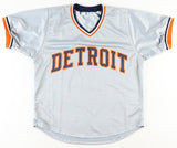 Darrell Evans Signed Detroit Tigers Jersey (Beckett) 1984 W.S. Champs 1B, 3B, DH