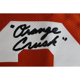 Randy Gradishar Signed Don Alleson Athletic XL Jersey Orange Crush BAS 48485