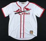 Vince Coleman Signed Cardinals Majestic MLB Cooperstown Jersey (MLB Hologram)