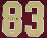 Isaiah Wright Signed Washington Football Team Jersey (JSA COA) Rookie W.R.