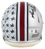 Ohio State Randy Gradishar "CHOF '98" Signed Speed Mini Helmet BAS Witnessed