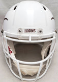 QUINN EWERS AUTOGRAPHED TEXAS WHITE FULL SIZE AUTHENTIC HELMET BECKETT 209470