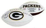 Jerry Kramer Signed Green Bay Packers Embroidered NFL Football "HOF 2018"